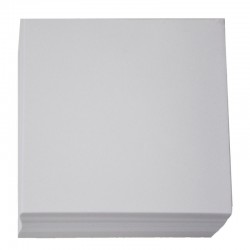 Кубче бяла офсетова хартия 9 х 9 см, 400 л.